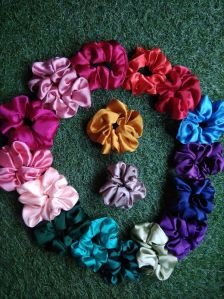 hair scrunchies.