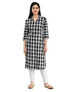 Ladies Checkred Kurtis