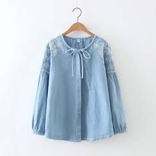 Ladies Denim Tops