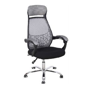 Black Mesh Swivel Chair