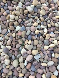 Natural River Pebbles Mix colors