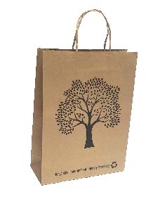 Custom Printed Kraft Paper Bag