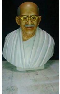 1 Feet Marble Mahatma Gandhi Bust