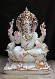 Religious Marble Ganeshs Statue