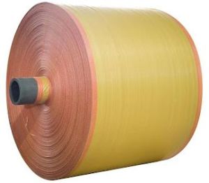 Yellow PP Woven Fabric Rolls
