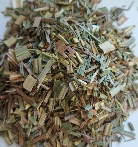 Dried lemongrass leaves