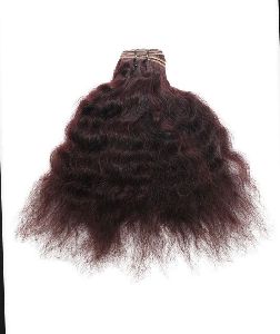 A1EH011 Weft Curly Hair Extension
