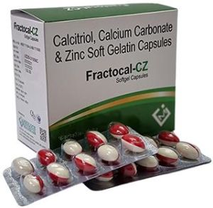 CALCITRIO, CALCIUM CARBONATE & ZINC SOFT Gelatin Capsules