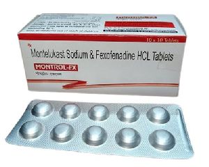 Montelukast Sodium And Fexofenadine HCL Tablets