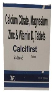 Calcium Citrate Magnesium Zinc & Vitamin D3 Tablets