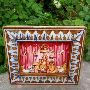 Blue Pottery Photo Frame BPPF-004