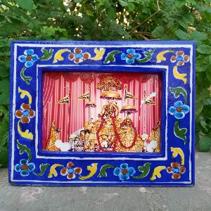 Blue Pottery Photo Frame BPPF-005