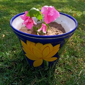 Blue Pottery Planter BPP-002