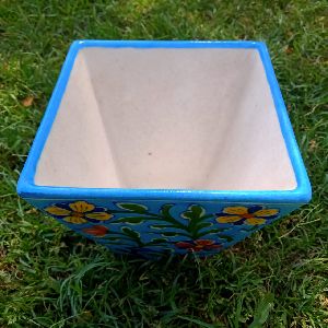 Blue Pottery Planter BPP-008