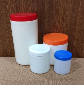 HDPE Bamboo Jar