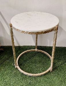Round Shape Marble Table