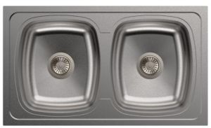 Elegance Double Bowl Stainless Steel Kitchen Sink