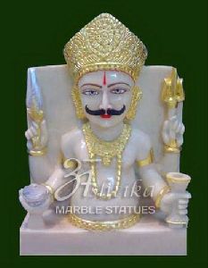 Marble Nakoda Ji Statue