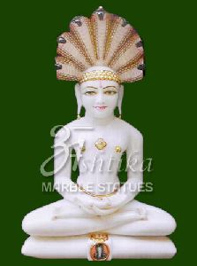 Marble Parshwanath Statue