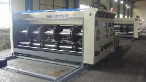 Chain feed flexo printer slotter machine