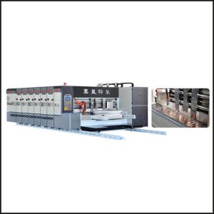 Automatic Printer Slotter Die Cutter with Lead Edge Feeder
