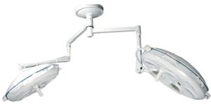 Double Dome Ceiling Mounted 5 Lamp Operation Theatre Lights