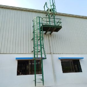 Mild Steel Fixed Cage Ladder