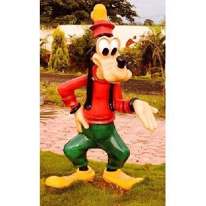 FRP Goofy Cartoon Statue