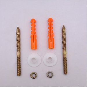 Wash basin screw