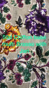 Brasso CHIFFON BASE MULTI Velvet Fabric