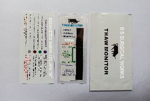 thaw monitor card veterinary thermometer cover