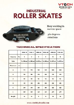Industrial Roller Skates