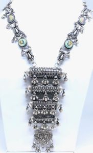 Antique Oxidized Layererd Necklace