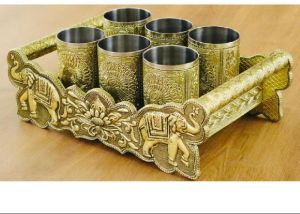 Meenakari Print Handicraft Dry Fruit Box