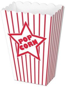 Paper Popcorn Box