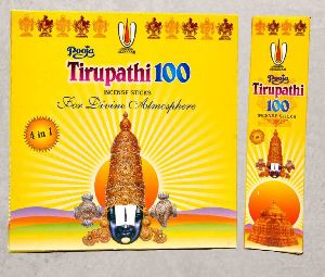 Tirupathi 100 Incense Sticks