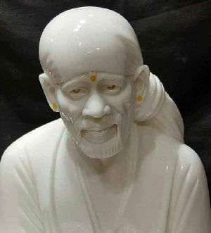 Sai Baba marble statue