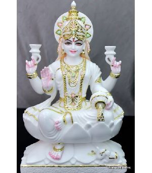 Lakshmi Mata Marble Statue