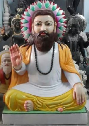 Sant Ravidas Marble Statue