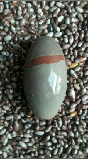 Black Marble Shivling Statue