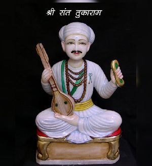Sant Tukaram marble statue