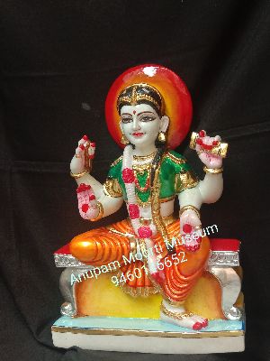 Bala Tripura Sundari Marble Statue