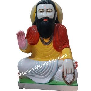 Sant Ravidas Marble Statue