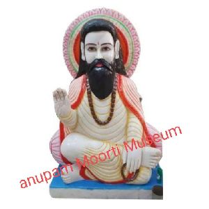 Sant Ravidas Marble Statue