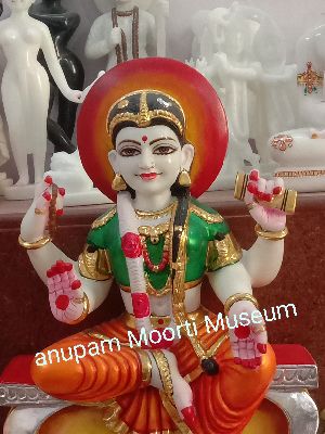 Bala Tripura Sundari Marble Statue