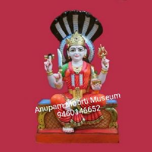 Lalitha Tripura Sundari Marble Statue