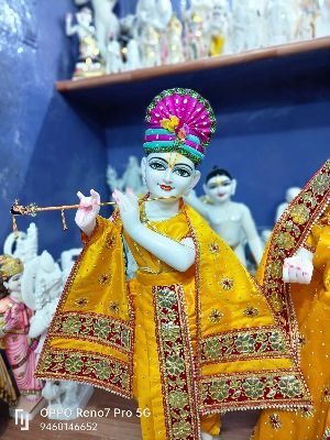 Marble Krishna Statue