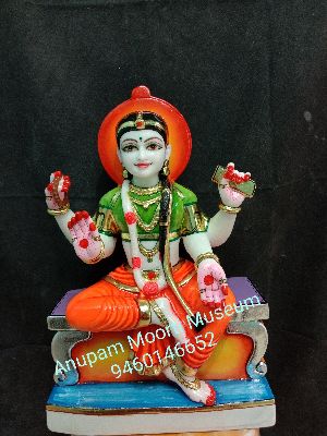 Bala Tripura Sundari Marble Statue