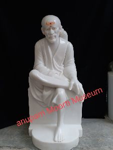 Sai Baba marble statue