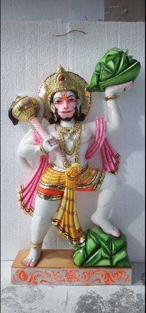 Hanuman marble statue
